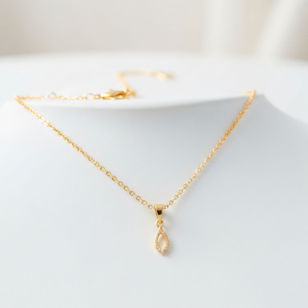 Collier en or élégant